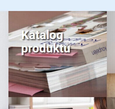 Katalog produktů