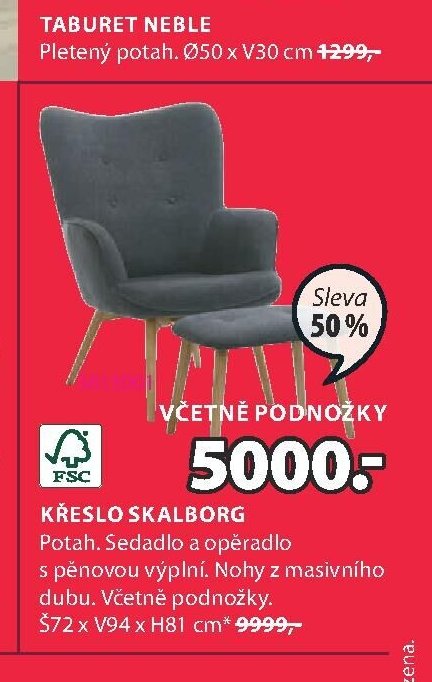 KŘESLO SKALBORG