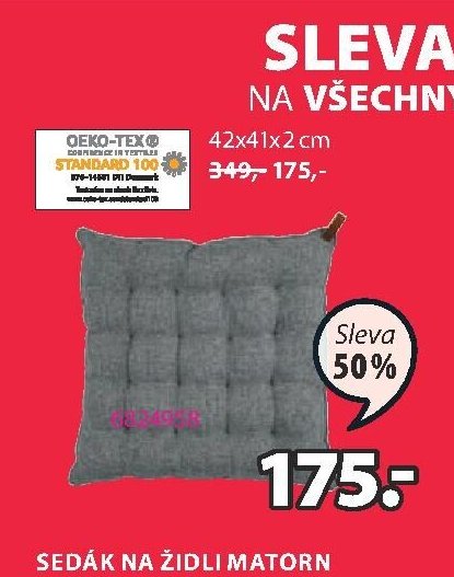 Sedák na židli MATORN