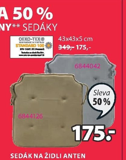 Sedák na židli ANTEN