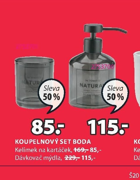 KOUPELNOVÝ SET BODA