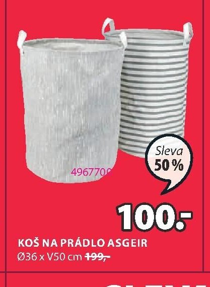 KOŠ NA PRÁDLO ASGEIR
