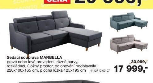 Sedací souprava MARBELLA
