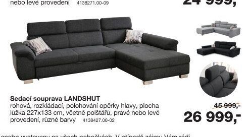 Sedací souprava LANDSHUT