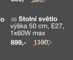 Stolní světlo .03