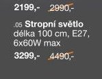Stropní světlo .05