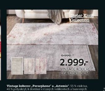 Vintage koberec „Persephone“ a „Artemis“