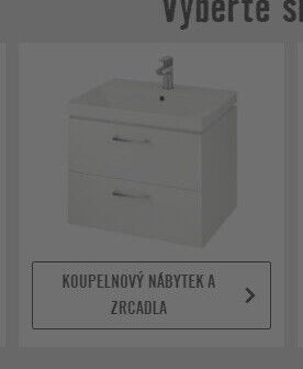 Koupelnový nábytek a zrcadla