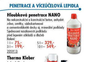 Hloubková penetrace NANO