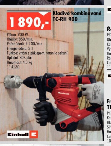 Kladivo kombinované TC-RH 900