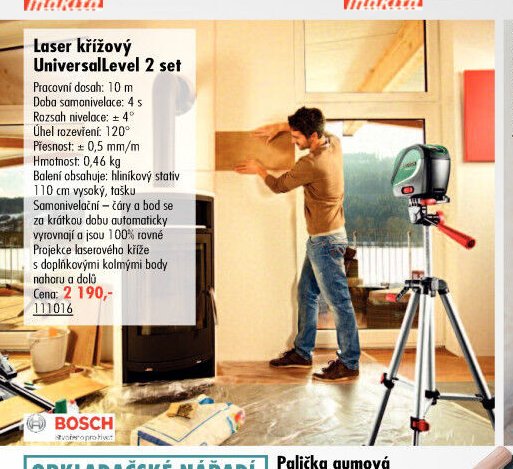 Laser křížový UniversalLevel 2 set