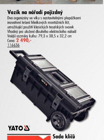 Vozík na nářadí pojízdný