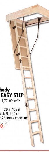 Půdní schody Komfort EASY STEP