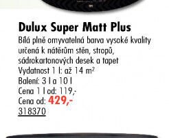 Dulux Super Matt Plus