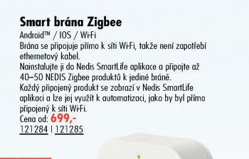 Smart brána Zigbee