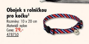 Obojek s rolničkou pro kočku