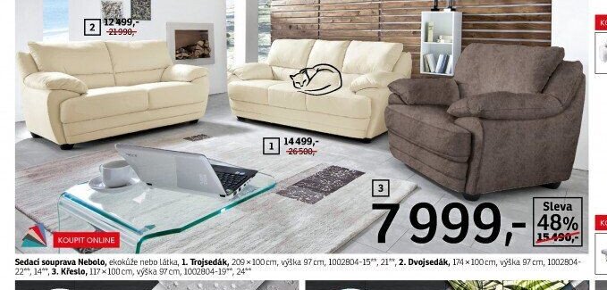 Sedací souprava Nebolo