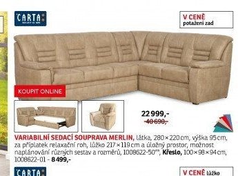 Variabilní sedací souprava MERLIN