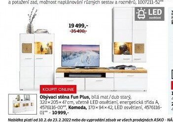 Obývací stěna Fun Plus