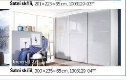 Šatní skříň Imperial 2.6