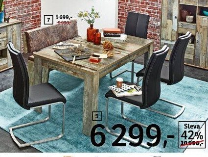 Jídelní set (stůl a židle)