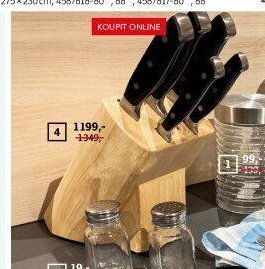 Sada nožů se stojanem Sharp Cut