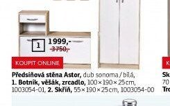 Předsíňová stěna Astor