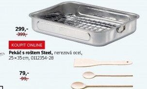 Pekáč s roštem Steel