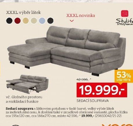 Sedací souprava Stylife