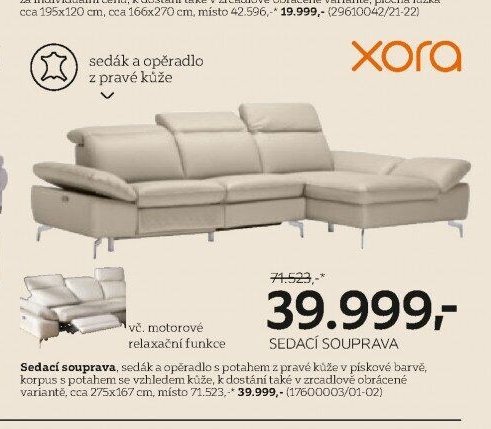 Sedací souprava Xora