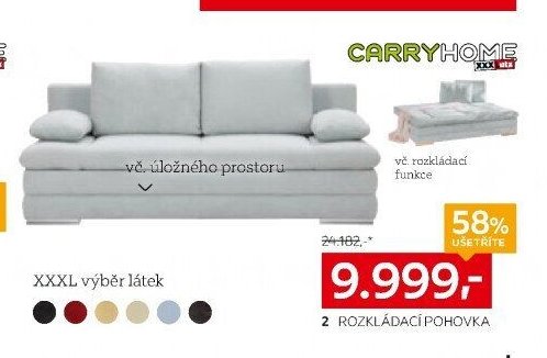 2 rozkládací pohovka