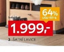 Šatní lavice