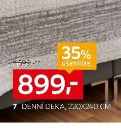 Denní deka, 220x240 cm