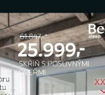 Skříň s posuvnými dveřmi