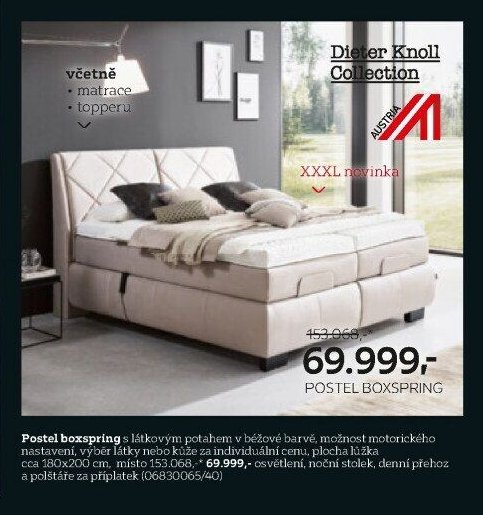 Postel boxspring