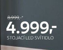 Stojací LED svítidlo