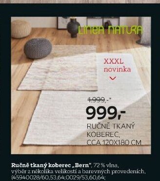 Ručně tkaný koberec Bern