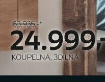 Koupelna, 3dílná