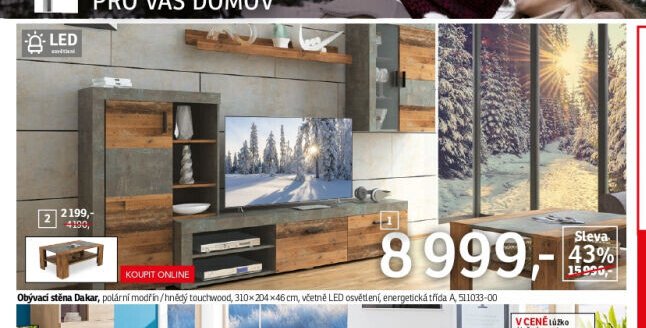 Obývací stěna Dakar