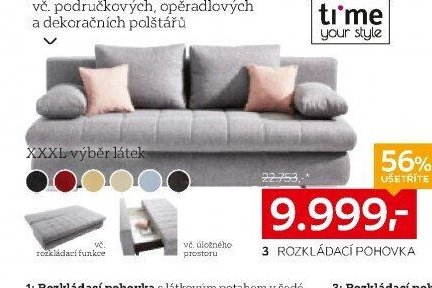 3 ROZKLÁDACÍ POHOVKA