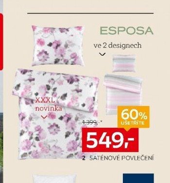 Saténové povlečení