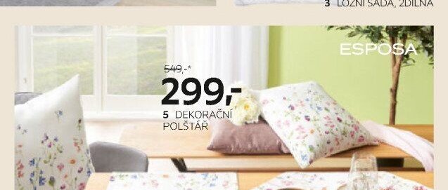 Dekorační polštář