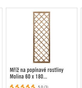 Mříž na popínavé rostliny Molina