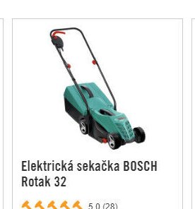 Elektrická sekačka BOSCH Rotak 32