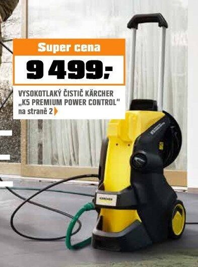 Vysokotlaký čistič Kärcher K5 Premium Power Control