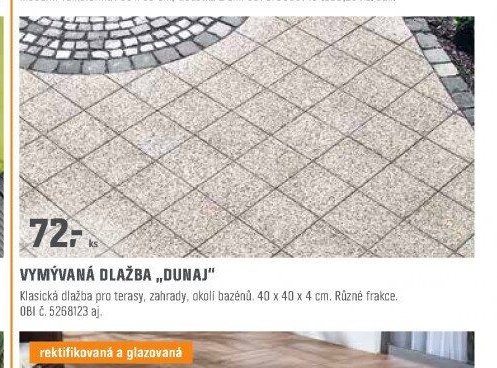 VYMÝVANÁ DLAŽBA „DUNAJ“