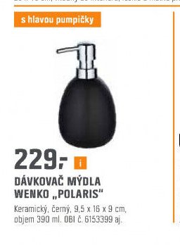 DÁVKOVAČ MÝDLA WENKO „POLARIS“