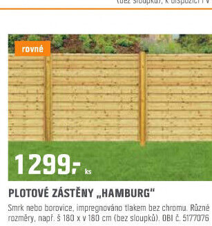 Dřevěný plot