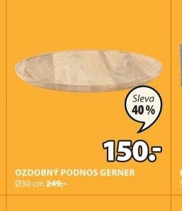 OZDOBNÝ PODNOS GERNER