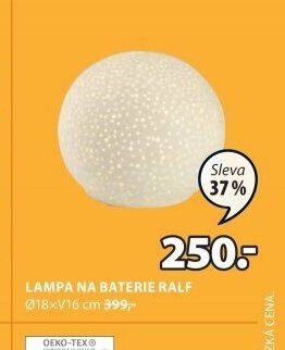 LAMPA NA BATERIE RALF